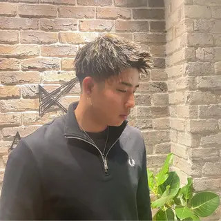 メンズ acroあべの店所属・🧸顔周りカット /透明感🎀のヘアスタイル