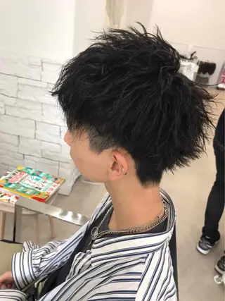 パーマ メンズ WHITE所属・WHITE 田中智之のヘアスタイル
