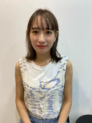 ミディアム YinYang所属・川﨑 章弘のヘアスタイル