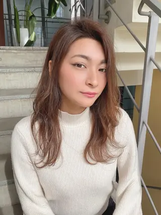 ロング カラー lond strada所属・🌟モテ髪ショート 🌟店長　津賀涼のヘアスタイル