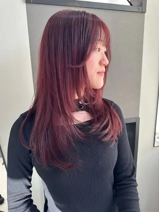 ロング AIRI layer cut hairのヘアスタイル