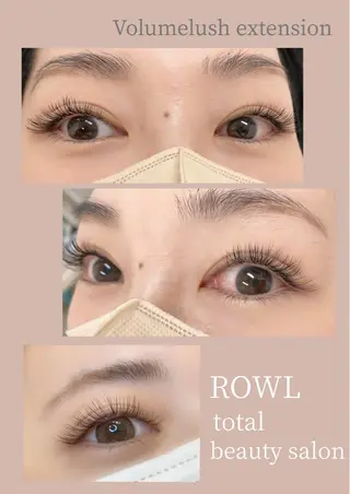 マツエク・マツパ ROWL total beauty salon所属・ROWL YUKARIのマツエク・マツパデザイン