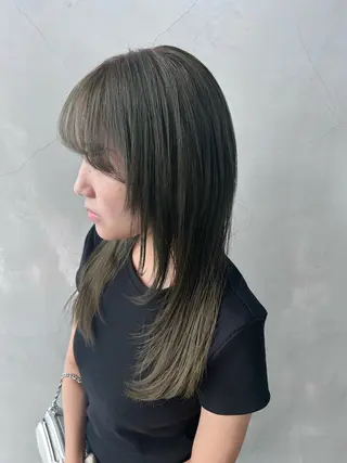 ロング mao艶カラー お洒落ヘア🎀のヘアスタイル