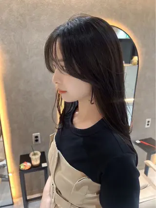 ロング ゆきのZina京都駅 ヘッドスパ/髪質改善のヘアスタイル