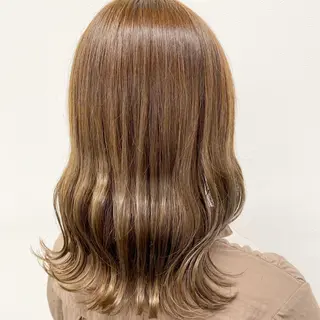 ミディアム カラー レイヤー/韓国❣️ 髪質改善/亘紘輝のヘアスタイル