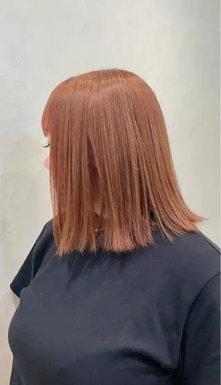 セミロング カラー 宍戸 秀斗のヘアスタイル