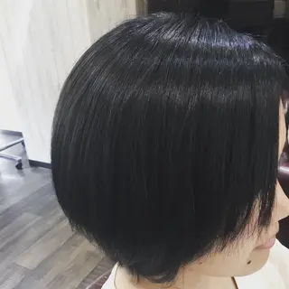 ショート カラー パーマ embrace エンブレイスのヘアスタイル