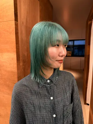 ミディアム カラー 関 京磨のヘアスタイル
