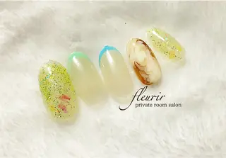 ネイル フルリール 【プライベートサロンのネイルデザイン