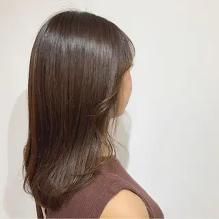 セミロング カラー HARUKA韓国ヘア /Luana梅田のヘアスタイル