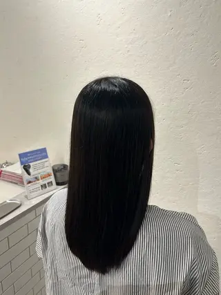セミロング カラー 堀 日次のヘアスタイル