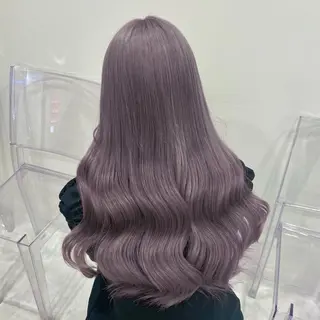 ミディアム カラー 🎀🧁ダメージレス 艶髪カラー🧁🎀のヘアスタイル