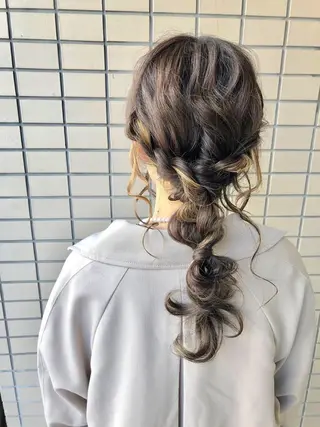 ヘアアレンジ キノシタ ナオユキのヘアスタイル