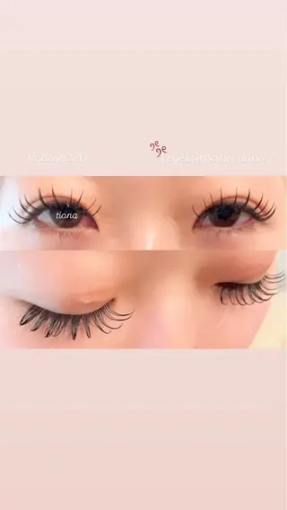 マツエク・マツパ ♡tiana juna˖ ࣪⊹のマツエク・マツパデザイン