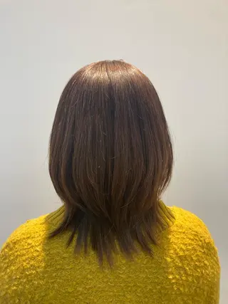 ショート カラー 透明感カラー 板橋　島村美咲のヘアスタイル