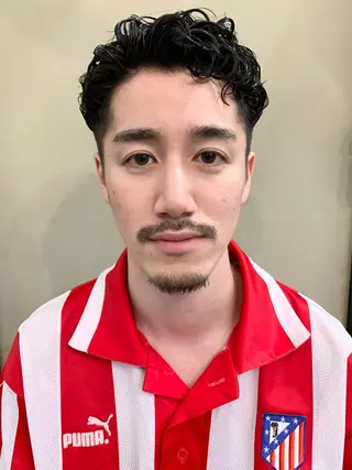 ショート パーマ メンズ tension 【テンション】のヘアスタイル