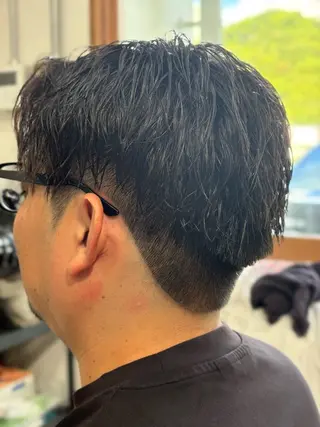 パーマ メンズ Snalyメンズ特化 スエハラのヘアスタイル