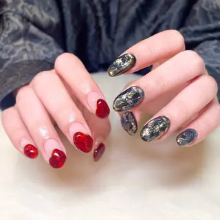 ネイル 新井 ひなののネイルデザイン