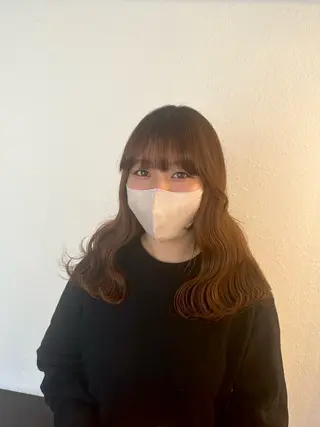 カラー 名駅/艶カラー/原田 永遠のヘアスタイル