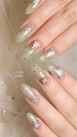 ネイル Lulu nail salon 南堀江店所属・西村 あやかのネイルデザイン