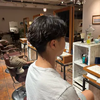 メンズ さくら/ メンズパーマモデルのマツエク・マツパデザイン