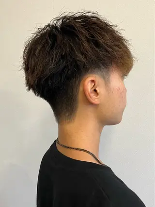 パーマ メンズ セジールヘアメゾン所属・韓国レイヤー/透明感 カラー🐈曾根高のヘアスタイル