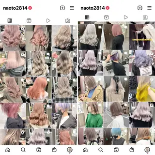 カラー Via officialのヘアスタイル