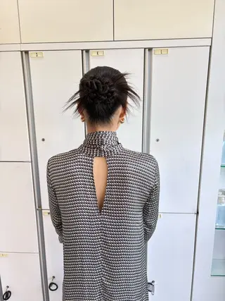 ヘアアレンジ 🫧松尾彩舞樹🫧 アレンジ/艶カラー✨のヘアスタイル