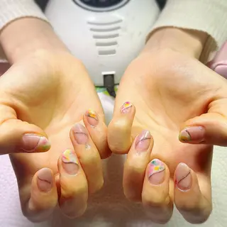 ネイル ネイルサロンキュアイスト所属・キュアイスト アコパラジェル調布のネイルデザイン