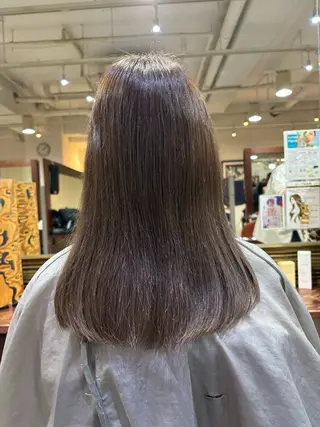 セミロング 美容室MOMO 柏所属・はる🚀🪐 無料カット✂️のヘアスタイル