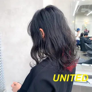 セミロング 🤎カラー比率90% 🤍TAKAYAのヘアスタイル