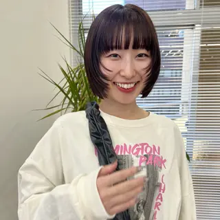 ショート カラー arisa/暖色 /伏見/レイヤーのヘアスタイル