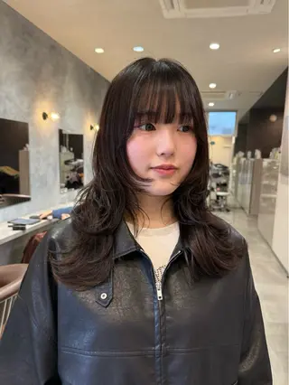 ロング 山元 くるみのヘアスタイル