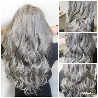 ロング カラー ヘアアレンジ Shelltie Fiel (シェルティフィエル)所属・次世代シールエクステ 錦糸町 小泉 朋之のヘアスタイル