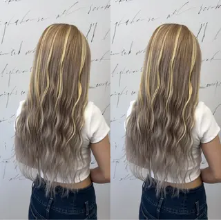 ロング ユイ 別府ですのヘアスタイル