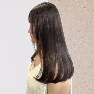 ロング 押川 未羽のヘアスタイル