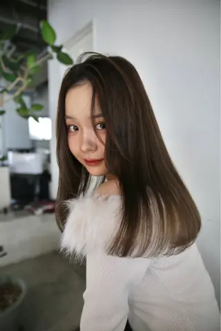 ロング カラー ユウナ🎀レイヤー/ 暖色カラーのヘアスタイル