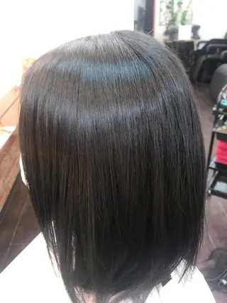 ミディアム パーマ 桧山 真のヘアスタイル