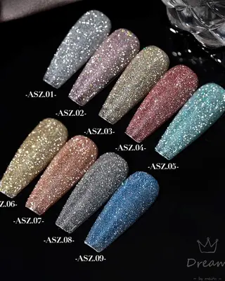 ネイル フィルイン、長さ出し 深爪矯正のネイルデザイン