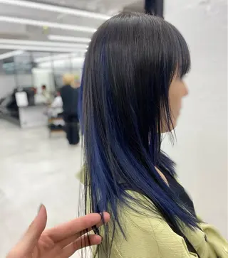 セミロング カラー 🐶ひかる🐶 JILLSTUDIOのヘアスタイル