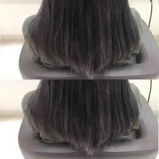 セミロング カラー パーマ ヘアアレンジ メンズ キッズ ネイル マツエク・マツパ Lien 深井店のヘアスタイル