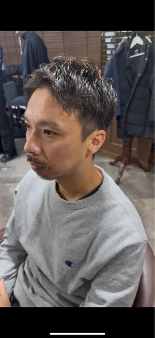 ショート パーマ メンズ growth 天神店 【グロウ】所属・Growth天神店 TOMOKIのヘアスタイル