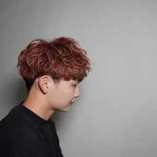 メンズ カラー EDEN店長／ 短髪／パーマ職人🔥のヘアスタイル