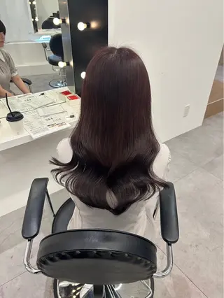 ロング 髪質改善特化／透明感 カラー／ＡＫＡＮＥ♡のヘアスタイル