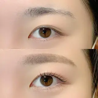 アイブロウ 白髪ぼかしモデル募集 今村理央奈のヘアスタイル