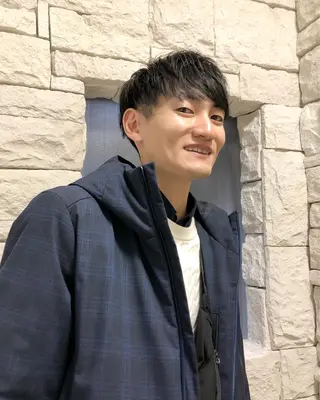 ヘアアレンジ メンズ ainico+所属・メンズ特化✂️栗原 侑也のヘアスタイル