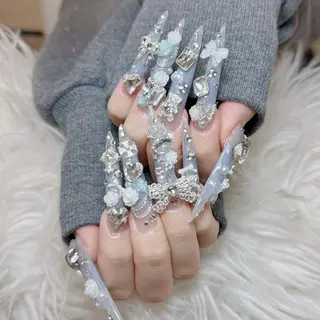 ネイル ANH ゴテゴテネイルのネイルデザイン