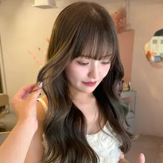 ロング ♡韓国/レイヤー カット/Ayana♡のヘアスタイル