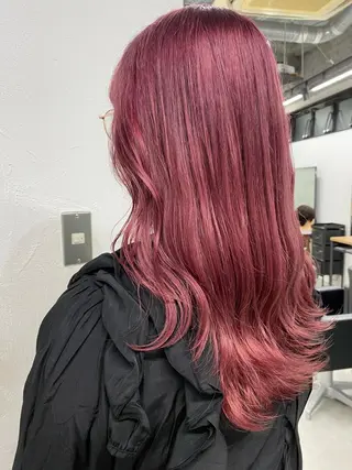 ロング カラー 🧸艶々韓国ヘア 🧁mizunaのヘアスタイル