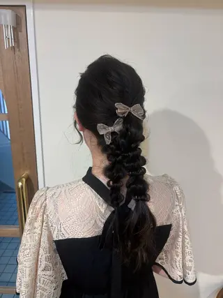 ヘアアレンジ CreBiA ten_所属・能地 菜々美のヘアスタイル